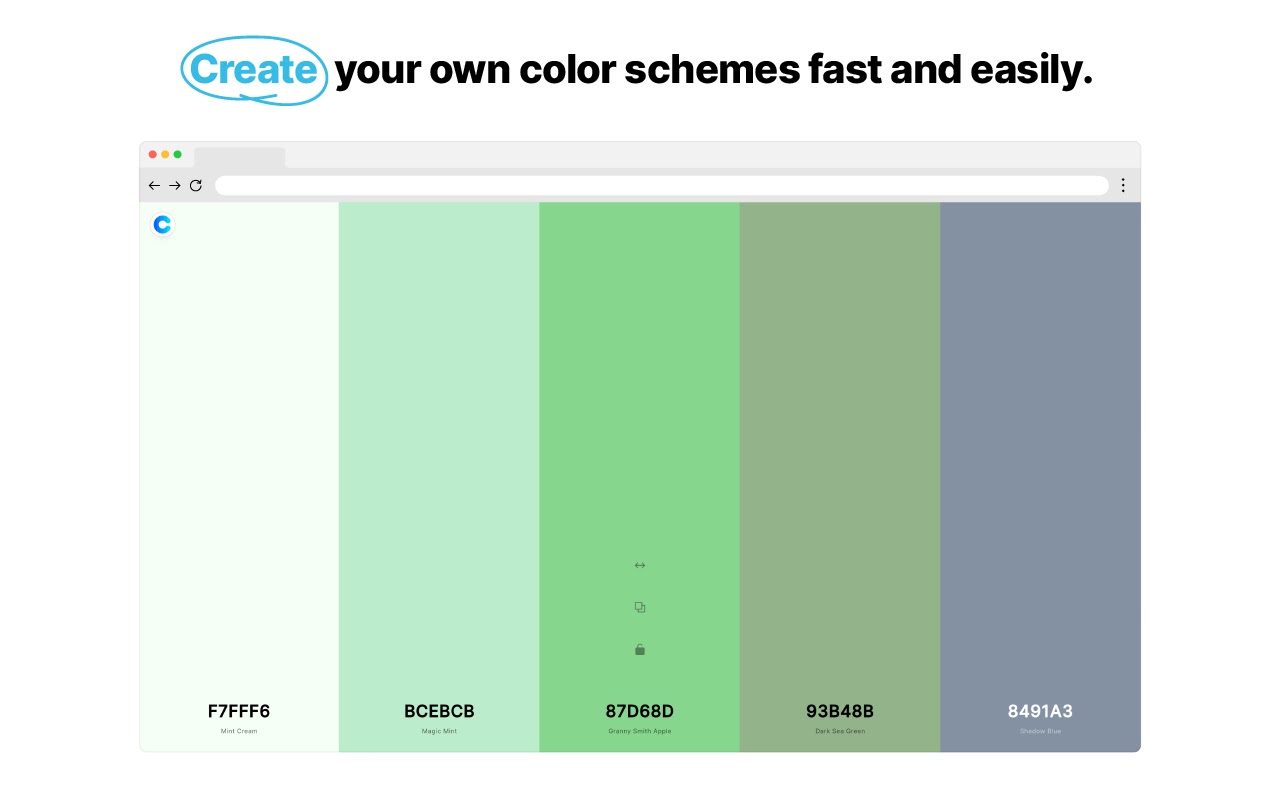 Coolors for Chrome