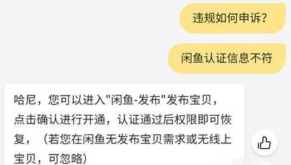 闲鱼卖家违规如何申诉