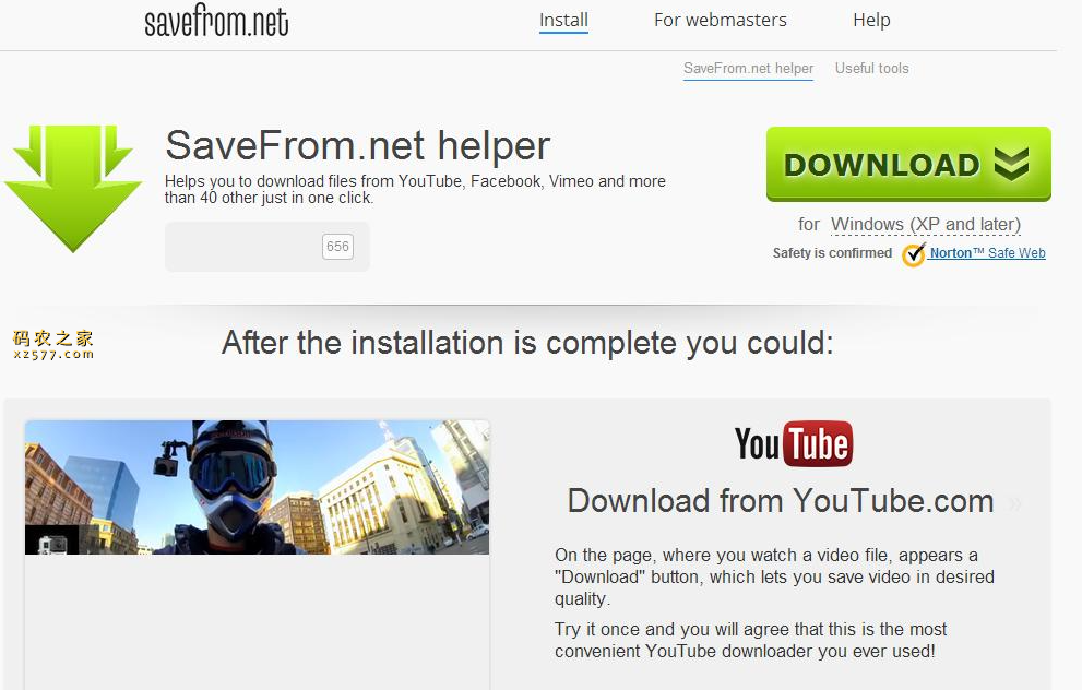 SaveFrom.net Helper