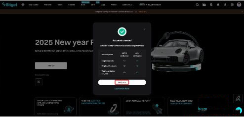 Bitget身份认证提示