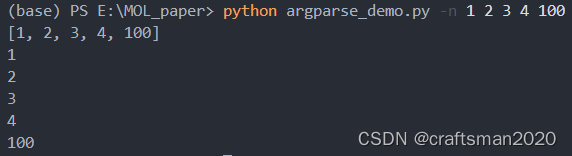 argparse